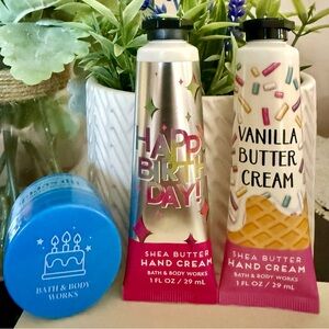 🆕🎂 BATH & BODY WORKS LIMITED EDITION “HAPPY BIRTHDAY“ 3-PIECE BEAUTY SET. NEW!